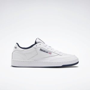 Reebok Club C 85 Turnschuhe Damen - Weiß/Navy - DE 591-YRK